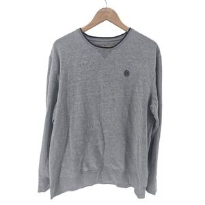 Boca Classics Men's‎ Gray Crew Neck Sweatshirt Size Large Cotton Blend Pullover